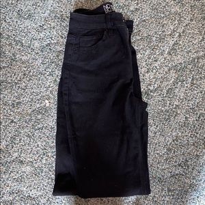 Black skinny jeans